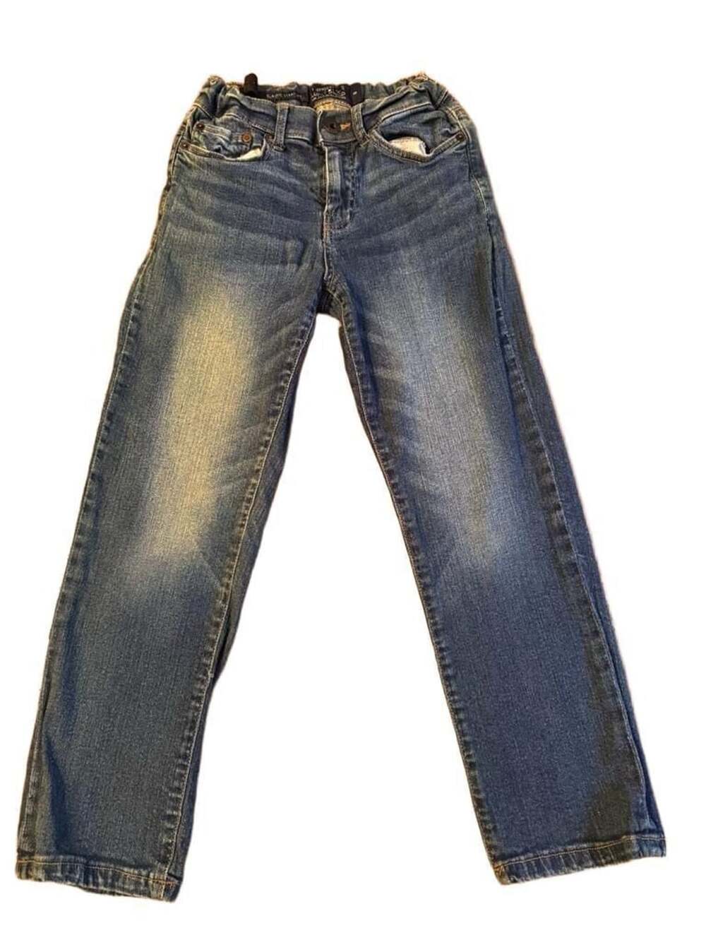 Lucky Brand Classic Straight Size 8 Jeans Blue Denim youth h1511